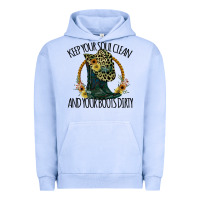 Pigment Grape Ice Keep Your Soul Clean And Your Boots Dırty Cowgirl Boots Urban Hoodie - Bettercallsaul