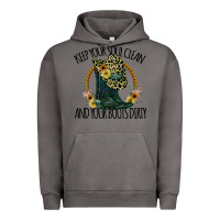 Pigment Tornado Keep Your Soul Clean And Your Boots Dırty Cowgirl Boots Urban Hoodie - Bettercallsaul