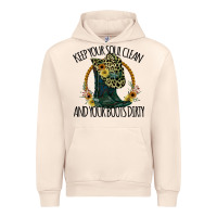 Sandshell Keep Your Soul Clean And Your Boots Dırty Cowgirl Boots Urban Hoodie - Bettercallsaul