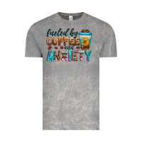 Cloud Rock fueled by coffee and anxiety Vintage Tee - Zillion Design Studio