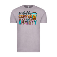Vintage Zinc fueled by coffee and anxiety Vintage Tee - Zillion Design Studio