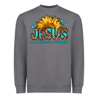 Storm jesus it s not religion it s a relationship Heavyweight Sweatshirt - Zillion Design Studio
