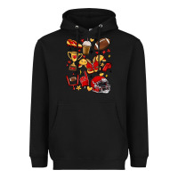 Black i'm a hot mess, always stressed,and proudly a foot Heavyweight Hoodie - MaliasSmallBusiness