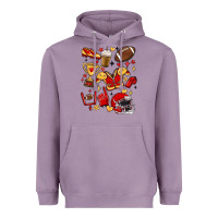 Lavender i'm a hot mess, always stressed,and proudly a foot Heavyweight Hoodie - MaliasSmallBusiness
