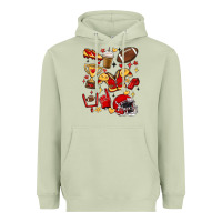 Matcha i'm a hot mess, always stressed,and proudly a foot Heavyweight Hoodie - MaliasSmallBusiness