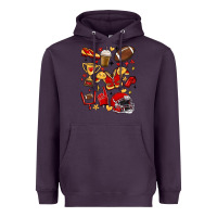Plum i'm a hot mess, always stressed,and proudly a foot Heavyweight Hoodie - MaliasSmallBusiness