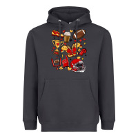 Smoke i'm a hot mess, always stressed,and proudly a foot Heavyweight Hoodie - MaliasSmallBusiness