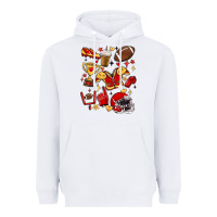 White i'm a hot mess, always stressed,and proudly a foot Heavyweight Hoodie - MaliasSmallBusiness