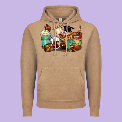 Lawyer Coffee Cups Vintage Hoodie Designed By Zillion Design Studio
