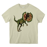 Mossy Dilophosaurus Heavy Core Tee - LillyAllenDesigns