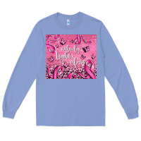 Colony Blue nobody fight's alone Long Sleeve Tee - AdoDesignShop