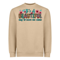 Mushroom it s a beautiful day to leave me alone Heavyweight Sweatshirt - Zillion Design Studio