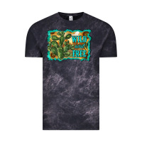 Cloud Black wild and free cactus Vintage Tee - RanaPortraitStore