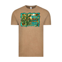Vintage Coffee wild and free cactus Vintage Tee - RanaPortraitStore