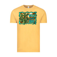 Vintage Mustard wild and free cactus Vintage Tee - RanaPortraitStore