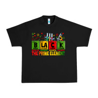 Black Black the prime element juneteenth Urban Heavy Tee - Zillion Design Studio
