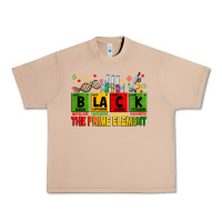 Burro Black the prime element juneteenth Urban Heavy Tee - Zillion Design Studio