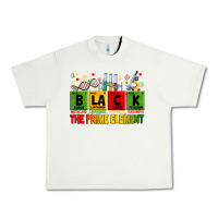 Pistachio Black the prime element juneteenth Urban Heavy Tee - Zillion Design Studio