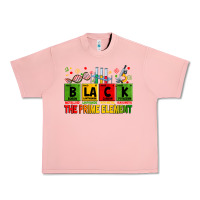 Salmon Black the prime element juneteenth Urban Heavy Tee - Zillion Design Studio