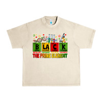 Sandshell Black the prime element juneteenth Urban Heavy Tee - Zillion Design Studio
