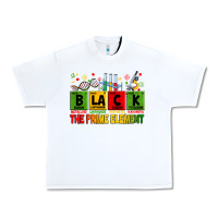 White Black the prime element juneteenth Urban Heavy Tee - Zillion Design Studio