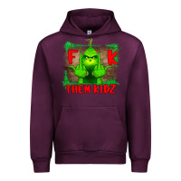 Mauve Wine Fuck Them Kids Grinch Urban Hoodie - Bettercallsaul