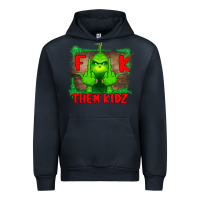 Navy Fuck Them Kids Grinch Urban Hoodie - Bettercallsaul