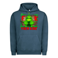 Pigment Midnight Navy Fuck Them Kids Grinch Urban Hoodie - Bettercallsaul