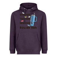 Plum one fish two fish red fish boujee fish Heavyweight Hoodie - MaliasSmallBusiness