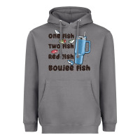 Storm one fish two fish red fish boujee fish Heavyweight Hoodie - MaliasSmallBusiness