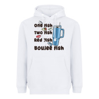 White one fish two fish red fish boujee fish Heavyweight Hoodie - MaliasSmallBusiness
