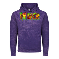 Cloud Purple power juneteenth Vintage Hoodie - texasbilliewilder