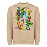 Mushroom summer love teacher Heavyweight Sweatshirt - texasbilliewilder