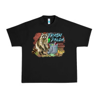 Black raccoon trash panda Urban Heavy Tee - BarkalooDesign