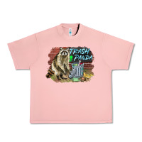 Salmon raccoon trash panda Urban Heavy Tee - BarkalooDesign