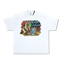 White raccoon trash panda Urban Heavy Tee - BarkalooDesign