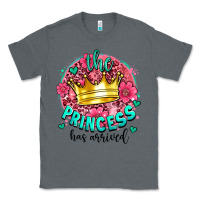 Charcoal Heather the princesshas arrived Classic Tee - AdoDesignShop