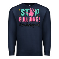 Navy stop bullying kindness is cool Premium Sweatshirt - MaliasSmallBusiness