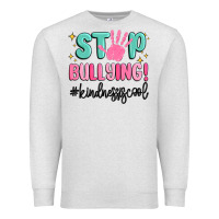 Oatmeal Heather stop bullying kindness is cool Premium Sweatshirt - MaliasSmallBusiness