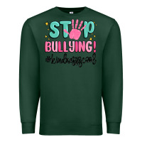 Sports Green stop bullying kindness is cool Premium Sweatshirt - MaliasSmallBusiness