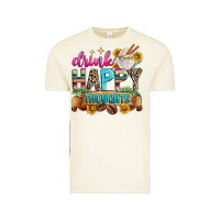 Vintage Arctic drink happy thoughts Vintage Tee - Zillion Design Studio