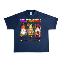 Navy hallothanksmas its the most wonderful time of the Urban Heavy Tee - texasbilliewilder