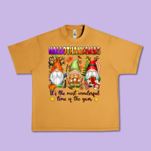 Hallothanksmas Its The Most Wonderful Time Of The Urban Heavy Tee Designed By Texasbilliewilder