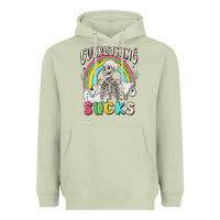 Matcha everything sucks Heavyweight Hoodie - MaliasSmallBusiness
