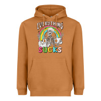Meerkat everything sucks Heavyweight Hoodie - MaliasSmallBusiness
