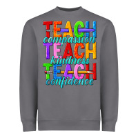 Storm teach compassion teach kindness teach confidence Heavyweight Sweatshirt - texasbilliewilder