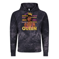 Cloud Black queen afro woman Vintage Hoodie - texasbilliewilder