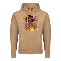 Vintage Coffee queen afro woman Vintage Hoodie - texasbilliewilder