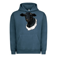 Pigment Midnight Navy dorper sheep Urban Hoodie - RanaPortraitStore
