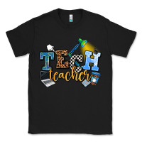 Black tech teacher Classic Tee - AdoDesignShop